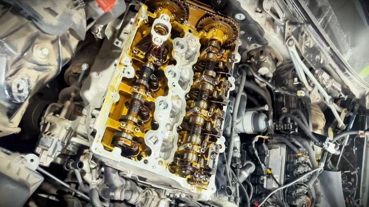 Xử lý lỗi hao dầu trên BMW 5 series G30 