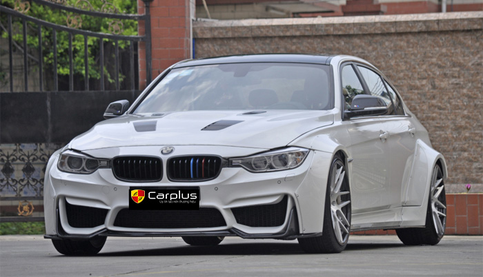 Độ bodykit BMW series 3 F30 mẫu CM