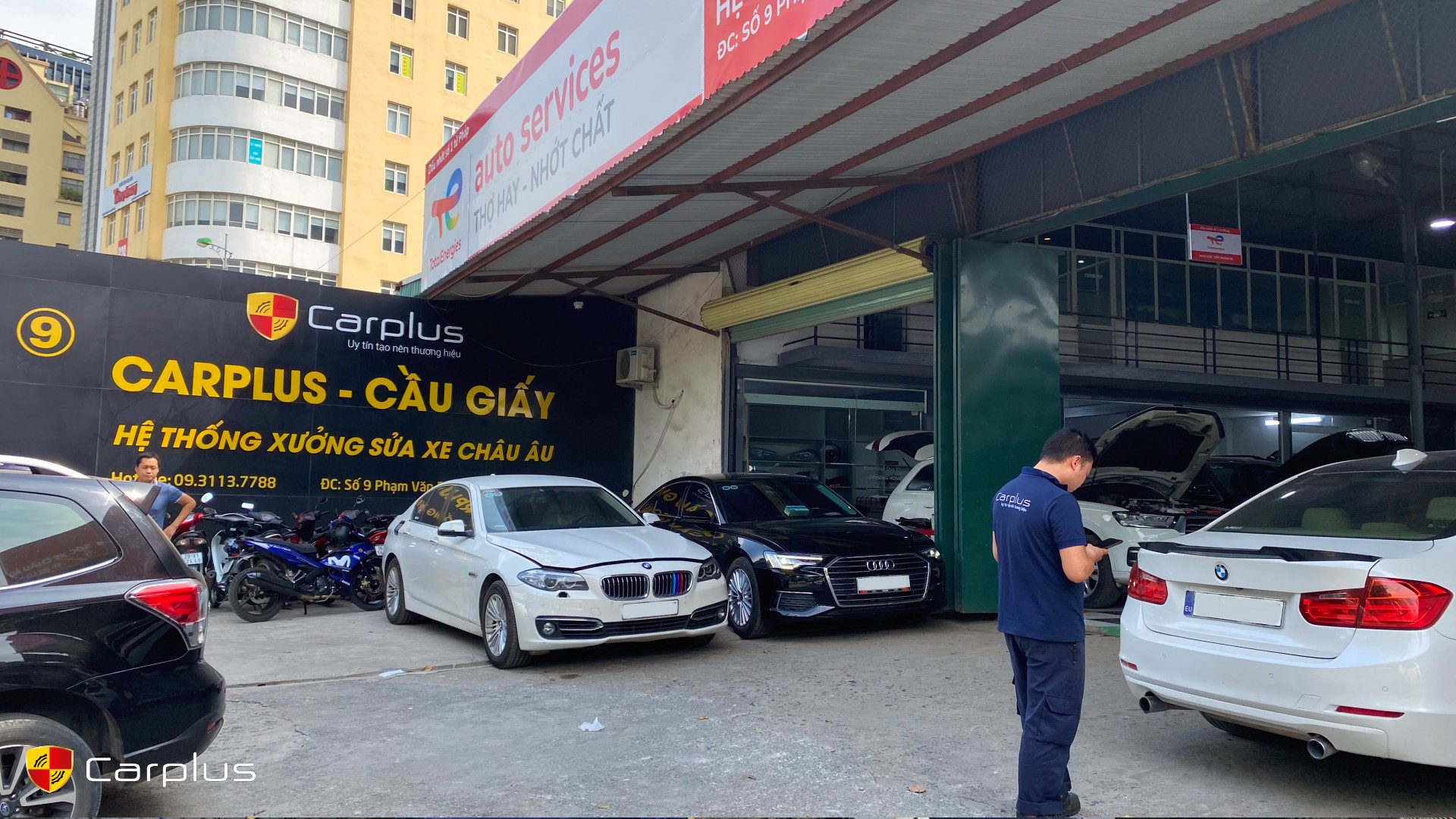 Đội Ngũ Chuyên Nghiệp Của Carplus Auto Service -Xưởng Sửa Chữa Xe Châu Âu Tại Hà Nội