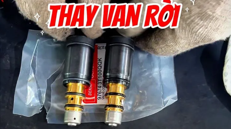 Xử lý điều hòa ô tô không mát, điều hòa ô tô lúc mát lúc không do hỏng van đuôi lốc